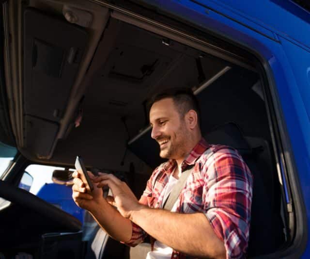 conductor de camion